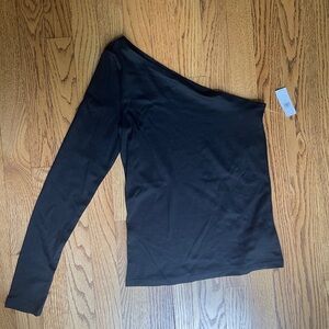 Gap One Shoulder Long Sleeve Modern Tee